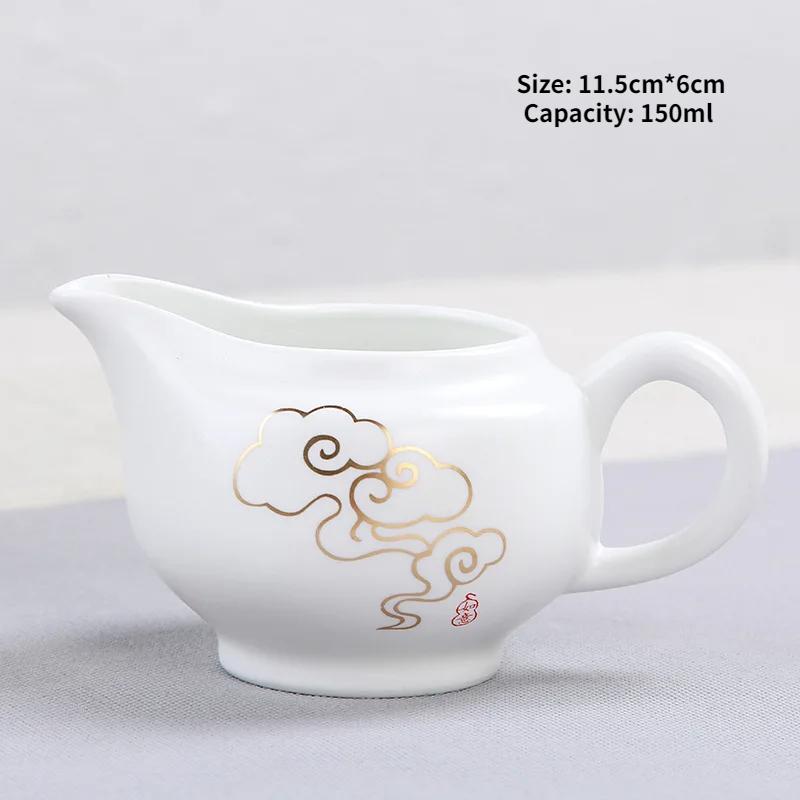 Chinese Tea Set Accessory, Chahai fair Mug, Tea Devider, Small Ceramic Pitcher, Eagle Mouth Tea Cup, Coffee Milk Jug, Teaware