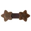 Magnetic Faux Leather Bookmark Cute Star Shaped Page Clips Strong Magnet Bookmark Clip for Reading Lovers Women Men