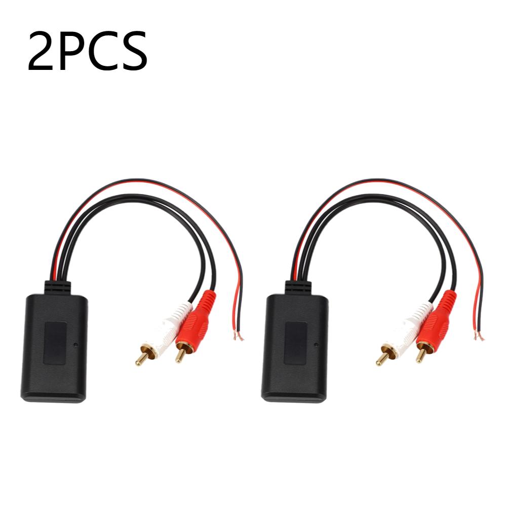 Car Wireless Bluetooth-compatible Aux Module Aux Adapter Music Audio Adapter Accessories for Vehicles with 2RCA Interface