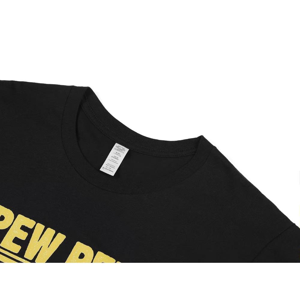 Pew Pew Madafakas T-skjorte Herre Kortermet Nyhet Funny Cat T-skjorte Bomull Oversize Overdeler Skjorter T-skjorte T-skjorte med rund hals Streetwear