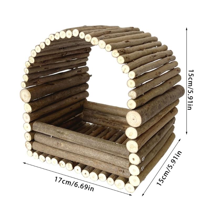 Handmade Branch Parrots Nest Safe Comfortable Shelter Safe Resting Habitats for Lovebirds Parakeets