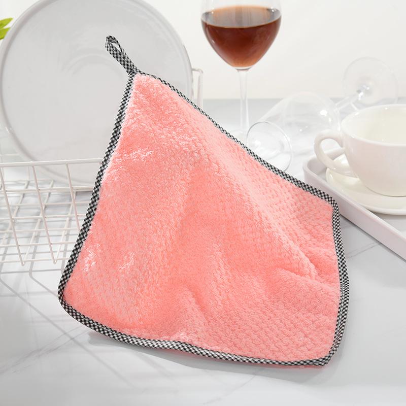 3/5/10PCS Kitchen Specific Scouring Pad Non Greasy and Lint Free Dishwashing Cloth Stain Remover Super Absorbent Cloth