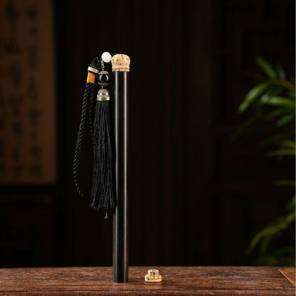 Black Ebony Wood Incense Holder - 10g Pack for Home Use Gift Giving, Elegant Agarwood & Sandalwood, Exquisite Incense Burner