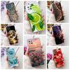Clear For Oppo Reno 4Z 5G Case Cover CPH2065 Cute Cat Fashion Flowers Painted Soft Back Cover For Oppo Reno4 Z 5G Phone Case