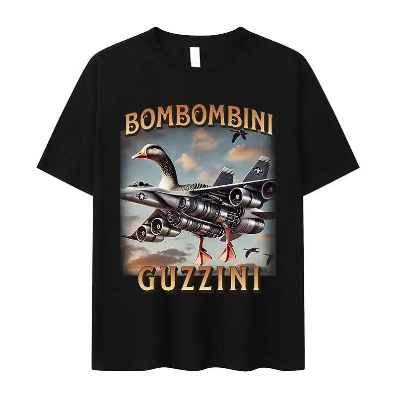 Italian T-shirt Brainrot Interesting Cappuccino Assassin Meme Men Kawaii Women Short-sleeved men summer 100% cotton T-shirt