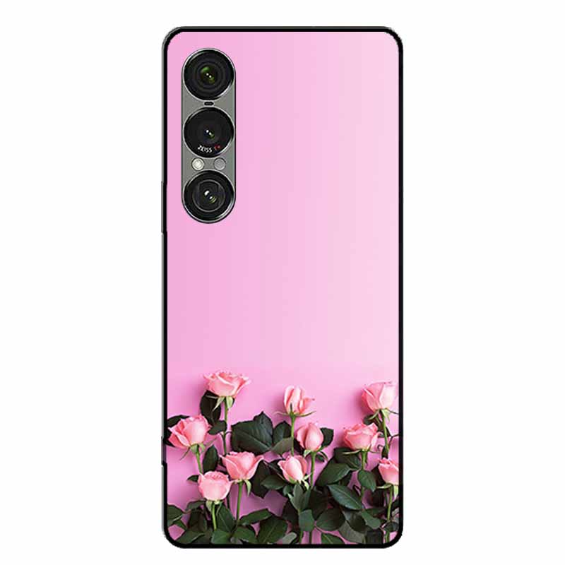 For Sony Xperia 1 VII / 1 VI / 1 V Cases Fashion Protective Silicone Back Cover For Xperia 1 VII Back Phone Capa Xperia 1V Funda