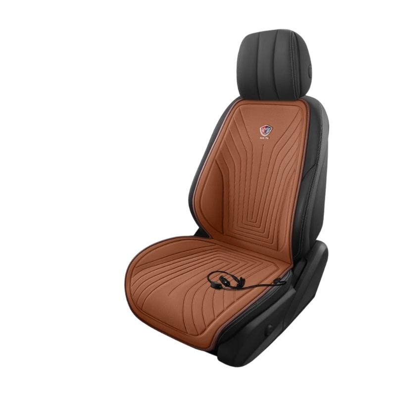 Adjustable Winter Car Seat Cushion Heater Intelligent Temperature Adjustment Easy Installation Synthetic Fiber Design