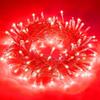 (Pack of 1, Red) 38 LED 10.5M Copper Power Pixel String Light | 360° Fairy Serial Jhalar Lights for Home | Diwali Lights for Decoration, Christmas