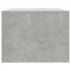 Vidaxl Couchtisch, Beton Grau, 102X55X42 Cm