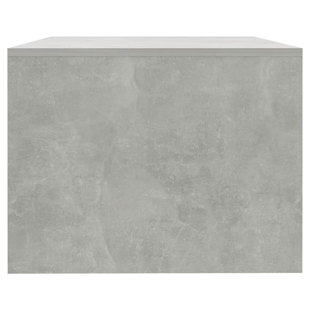 Vidaxl Couchtisch, Beton Grau, 102X55X42 Cm