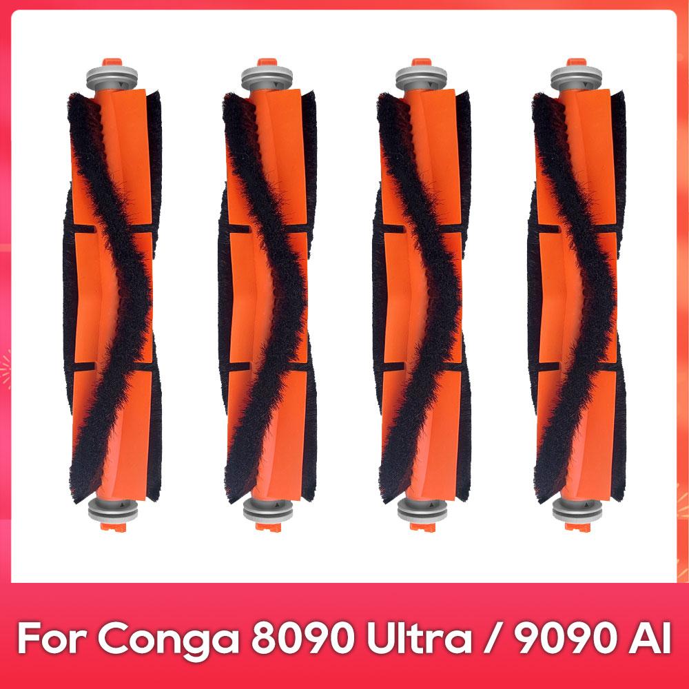 Fit For ( Conga 8090 Ultra / 9090 AI / Everybot Q5 ) Part Accessory Main Side Brush Filter Mop Dust Bag Robot Vacuum Cleaner Kit
