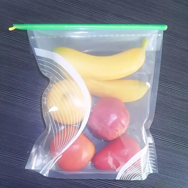 5/3/1PCS Multifunctional Food Fresh-keeping Sealing Clip Moisture-proof Sealing Clip Snack Sealing Stick Tea Sealer Candy Color