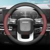 Leder Auto Lenkradabdeckung für Hyundai Santa Fe Mx5 2024 2025 2026 Zubehör