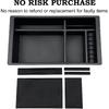 Center Console Organizer Compatible With 2015- Chevy Yukon Tahoe Suburban And 2014-2018 GMC Sierra Silverado Tray Accessories Armrest Storage-Full