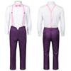 Blue Prison Cosplay Costume Bluelock Reo Meguru Casual Outfit Pudding Hat Plaid Pants Cosplay