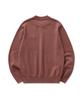 Pilpeu Hand-Embroidered Logo Knit Sweater 20(Deep Pink)