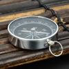Lightweight Aluminum Lightweight Emergency Compass Outdoor Activity Survival Compass Tool G44-2 Navigation Wild Tool Black