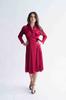 Velor Dress with Belt
