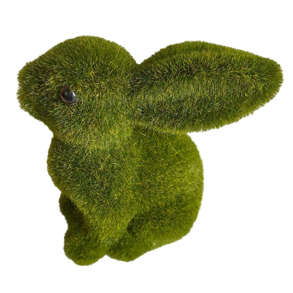 Artificial Plant Moss Small Animal Of The Forest Family Rabbit Wedding Party Shopping Mall Window Display Gardening Decoration