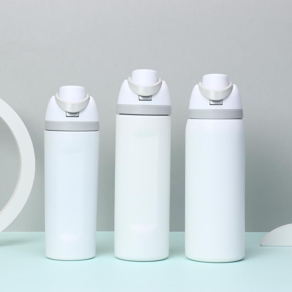 Stainless Steel Insulated Sports Water Bottle - Large Capacity, Portable, Direct Drink