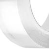 1 Roll Double Sided Mounting Tape Prevent Slip Strong Fixation Washable Transparent Adhesive Tape