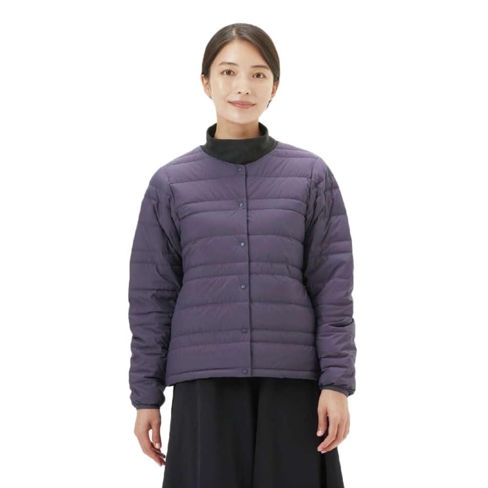 Mizuno Compact Breath Thermo Down Winter Midnight Plum Women's Jacket, Heat-Generating Material, Wear,