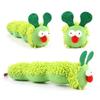 Cat Toy with Gall Caterpillar Stuffed Toy Scratch Bite Resistant Stuffed Catnip Soft Plush Material Molar Cleaning Kitten Toy
