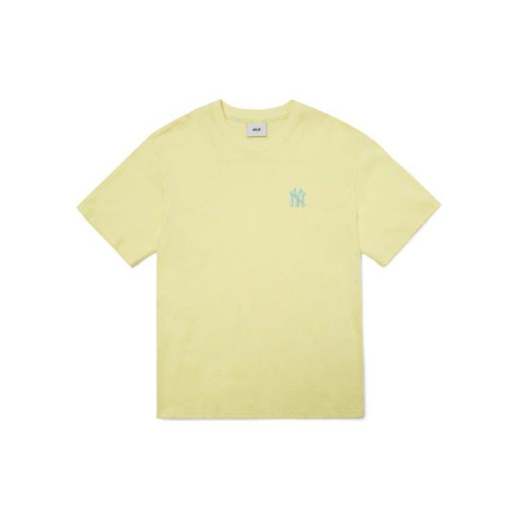 MLB Paisley SS22 T Shirt Unisex Yellow 3ATS52023-50YEL
