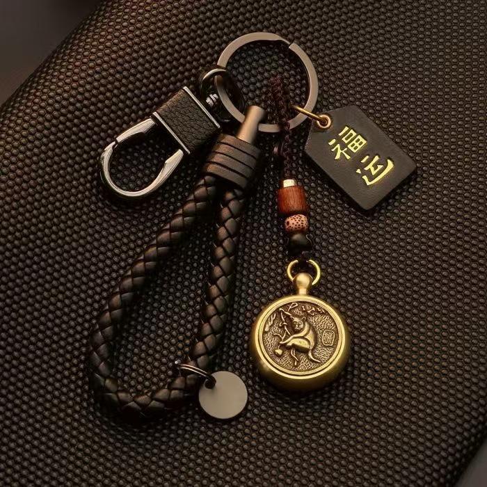 Starry Sky Bear High-End Keychain for Men and Women