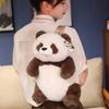 Cartoon Zoo Animal Plush Bag Stuffed Red Panda Backpack Double Shoulders Bag Cross Body Bag Shopping Wallet Gift
