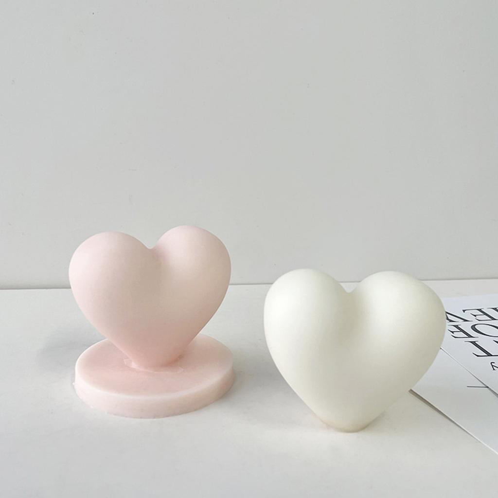 Cube Heart Silicone Mold Wax Melt Polymer Aromatherapy Making Handmade Cupcake Chocolate Handicraft Making Mould