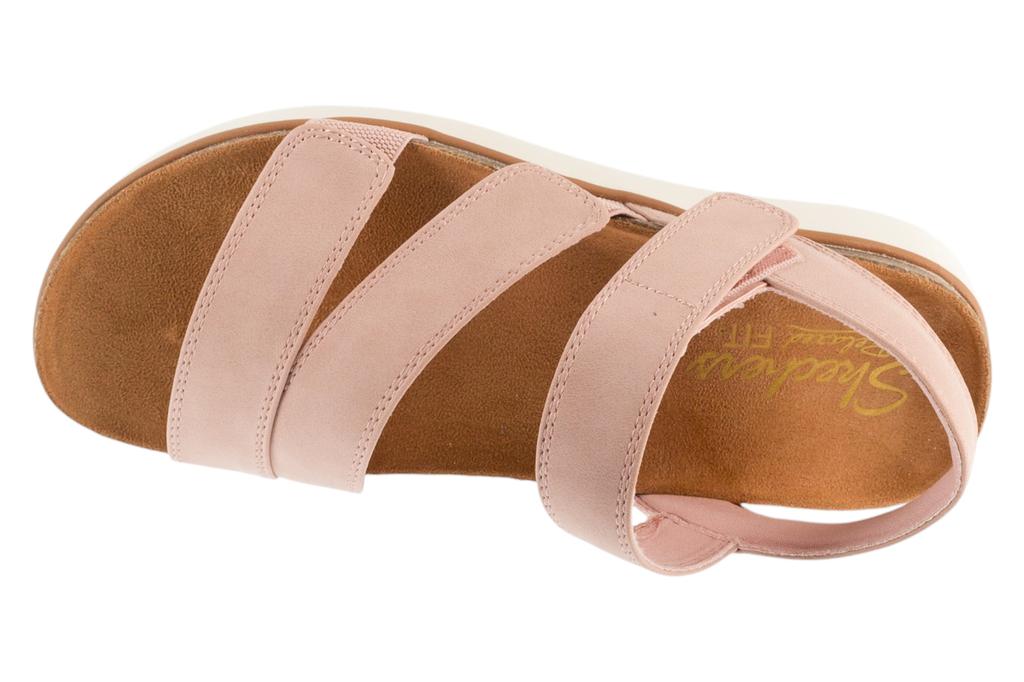 Skechers Podniesiony Komfort, Damskie różowe sandały