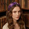 Daily Makeup Face Washing Headband Halloween Headbands for Women Girls, Wide Knotted with Witch Spider Web Themed Hair Styling Tools Ghost Pumpkin,