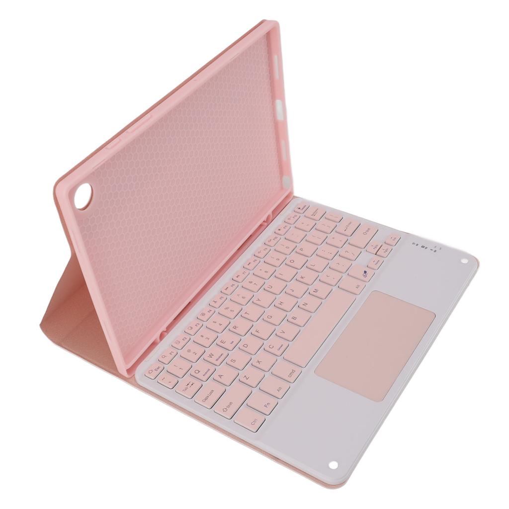 Case for Tab A8 Tablet Pink Soft TPU Precise Cutouts Pen Slot Tablet Case with Wireless Keyboard Mouse for Protection