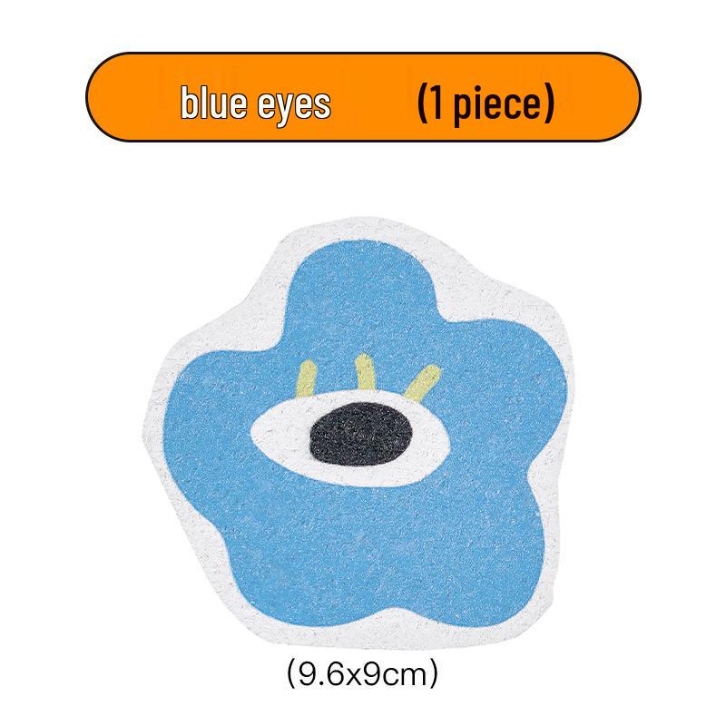 Absorbent Wood Pulp Cotton Dishwashing Sponge Scrubber