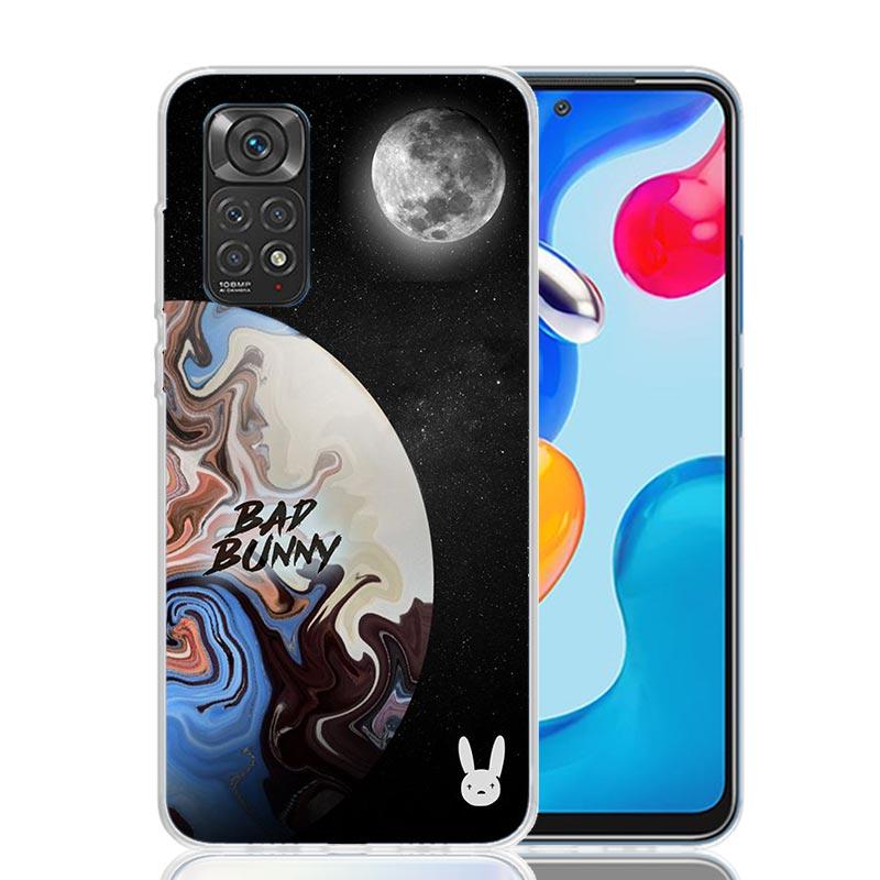 

Bad Bunny X100pre Phone Case For Xiaomi Redmi Note 15 14 13 12S 12 Pro Plus 11S 11E 11 11T 10S 10 Art Soft Pattern Cover Redmi N Note 13 Pro Plus