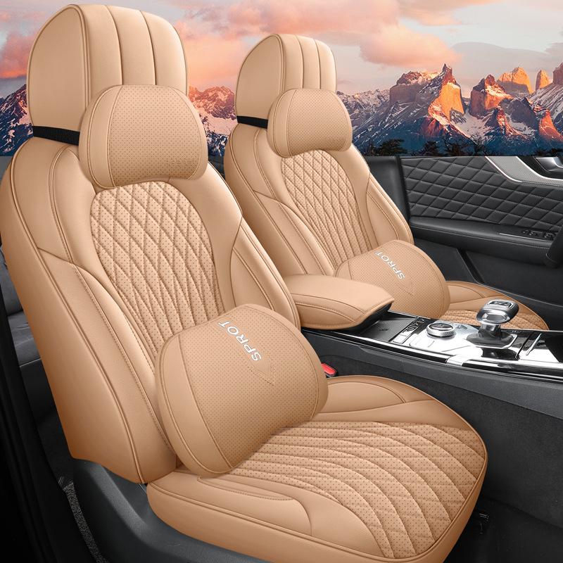 Custom All-Season Seat Cushion for Hongqi HS5 - Full Surround, Five-Seater Interior Cover