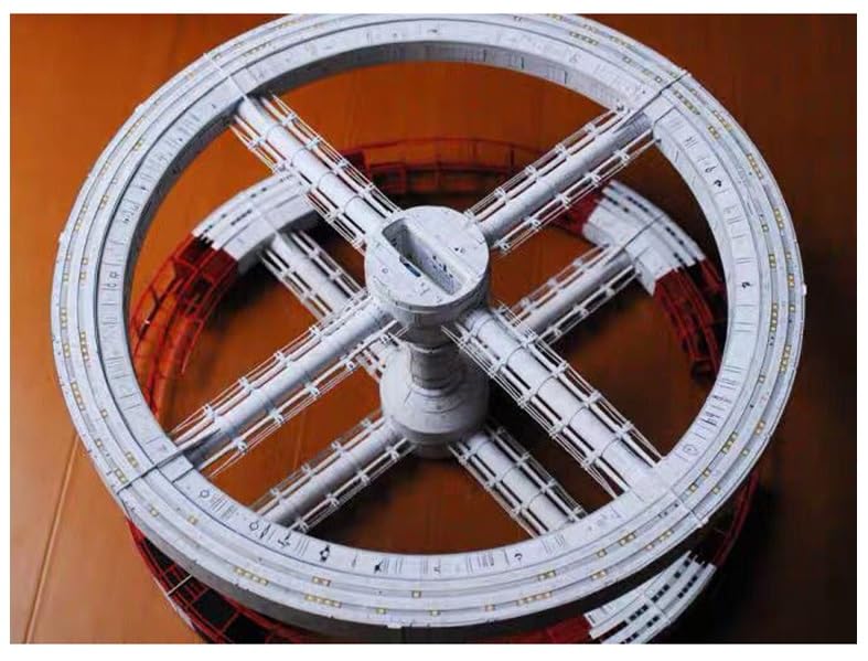 

3D сборная модель бумажное ремесло Космическая одиссея Станция 2001 (Космос 5)