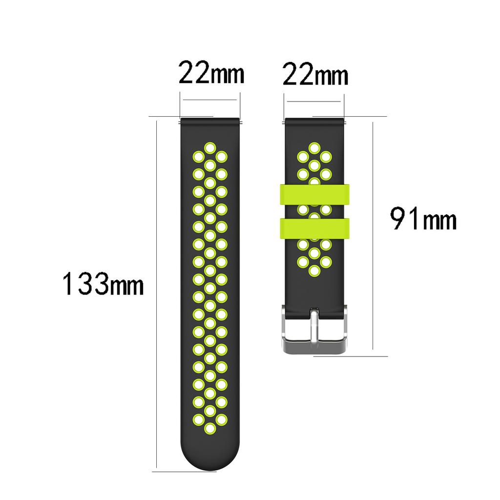 Colorful Sports Silicone Strap For COROS PACE 2 / APEX Pro / 46mm Smartwatch Band Replacement Bracelet Watchband Accessories