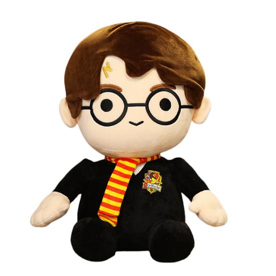 

Плюшевая игрушка Гарри Поттер Полное наполнение Уютное на ощупь Мягкая Милая Мультяшная Кукла Подушка для обнимания Украшение для дивана Креативная Плюшевая Фигурка Мага Men M