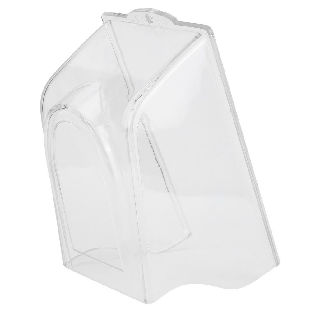 Transparent Fingerprint Lock Doorbell ABS Access Control Rain Cover Doorbell Rain Cover Rainy