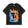 275 GSM Washed T-shirts 100% Cotton My Hero Academia V5 Print Unisex Heavy Cotton T Shirt