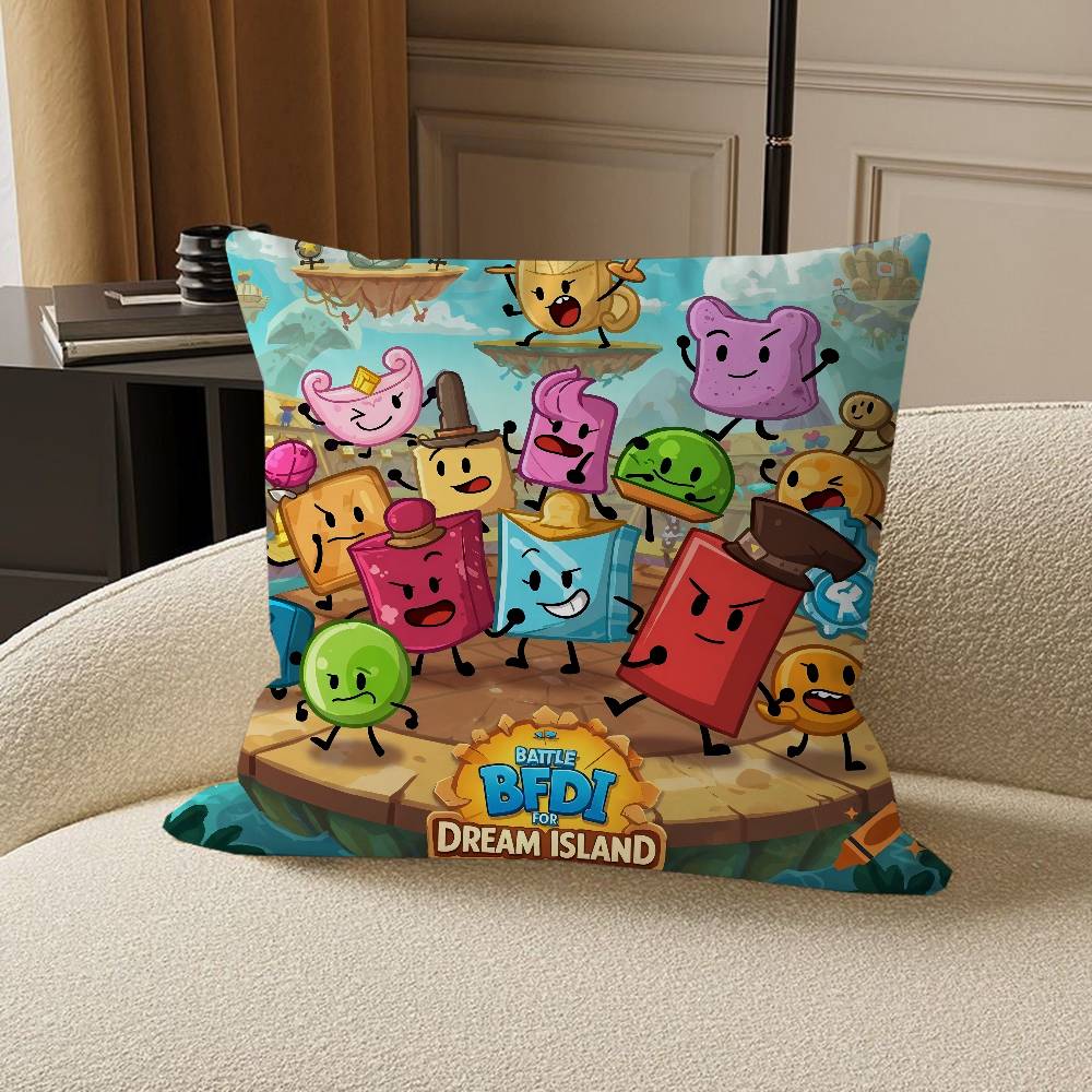 

Anime L-Larva Pillow Cushion Cover Pillowcase Living Room Sofa Home Decor Customized 12x12Inch