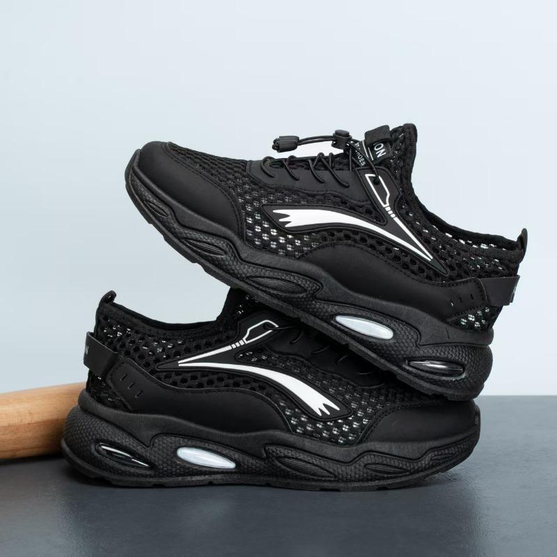 Men's shoes summer sports shoes non-slip soft sole lightweight and versatile summer mesh thin mesh shoes casual shoes