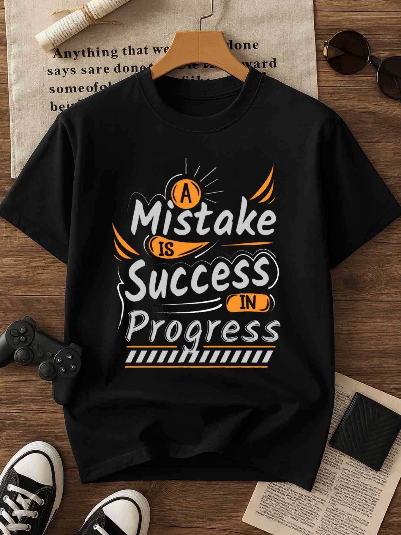 Men s T-Shirt Y2K Motivational Black S