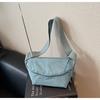New Cloth Bag Women's Simple Solid Color Shoulder Bag Large Capacity Fashion Leisure Going Out Messenger Bag
