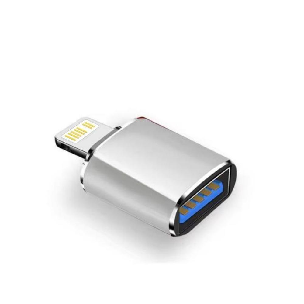 

Адаптер OTG USB 3.0 для iPhone 14 13 12 Pro XS Max XR X 8 Plus 7 6s iPad Lightning (папа) к адаптеру USB3.0 для iOS 13 и выше