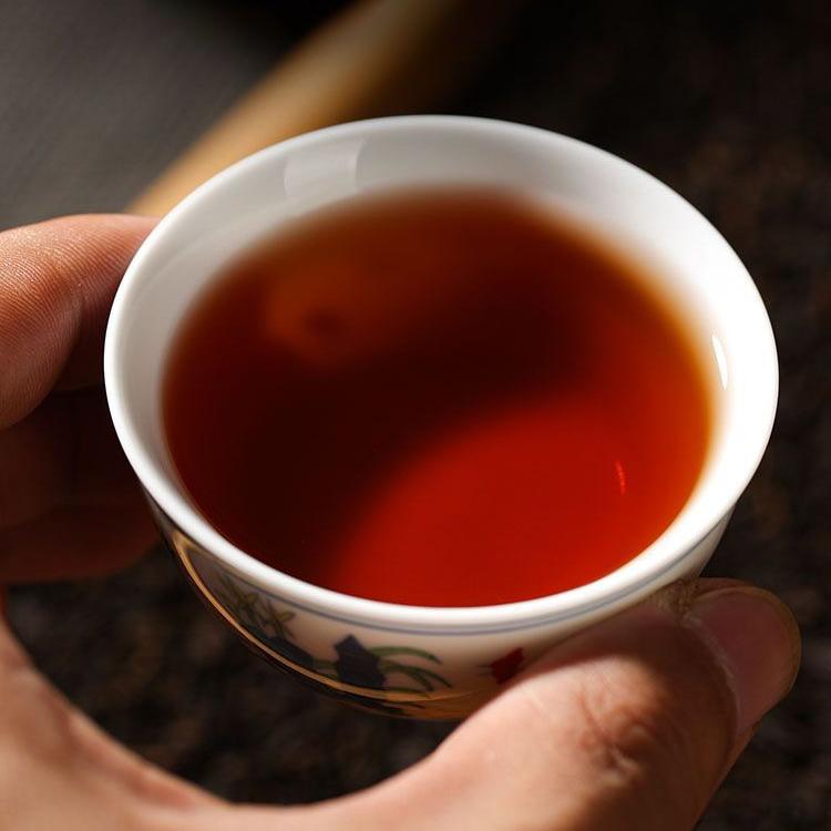 Tangerine Peel Menghai Ancient Tree Tea Pu'er Tea Tangerine Peel Ripe Tea