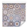 Colorful Mosaic Wallpaper In Arabic Style for Living Room and Bedroom 50x1000