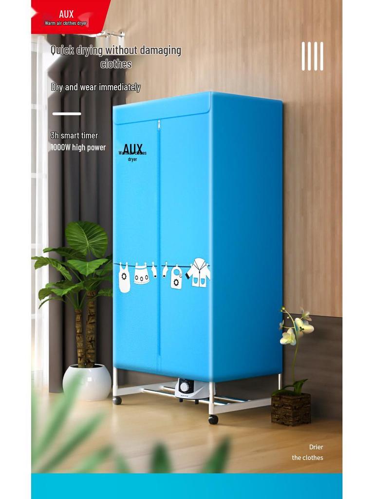 Portable Clothes Dryer with Warm Air Fan